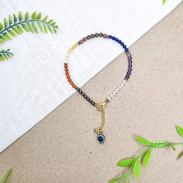 7 Chakra Crystal Anklet Balance, Heal & Energize Your Mind, Body & Soul 3