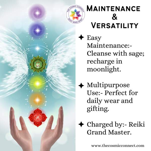 7 Chakra Healing Bracelet Enhance Wellbeing & Spiritual | 8mm Beads 5