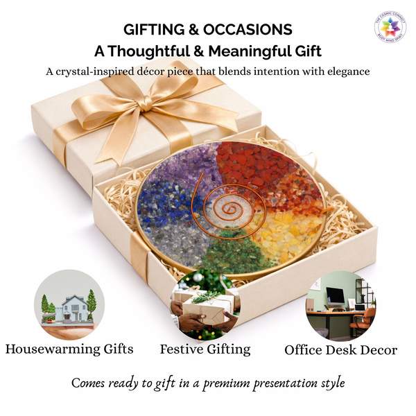 7 Chakra Orgone Water Coaster Harmonize Your Energy 10