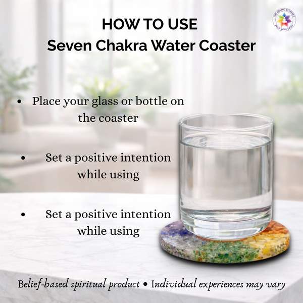 7 Chakra Orgone Water Coaster Harmonize Your Energy 9