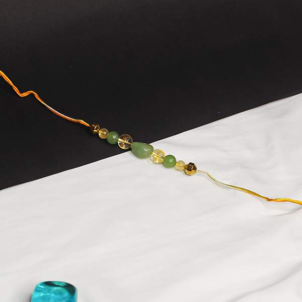 Abundance, Confidence & Positivity Premium Healing Rakhi for Raksha Bandhan 7