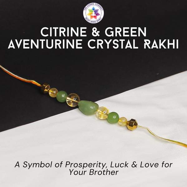 Abundance, Confidence & Positivity Premium Healing Rakhi for Raksha Bandhan 8