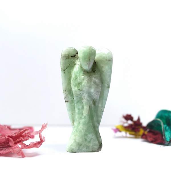 Amazonite Crystal Angel for Emotional Healing and Balance