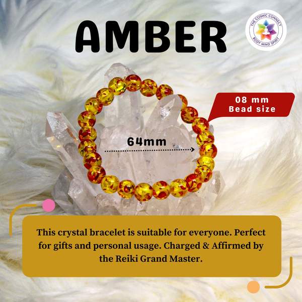 Amber Healing Bracelet - Boost Vitality 3