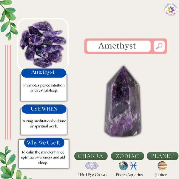 Amethyst Bracelet - Calmness & Spiritual Clarity 8