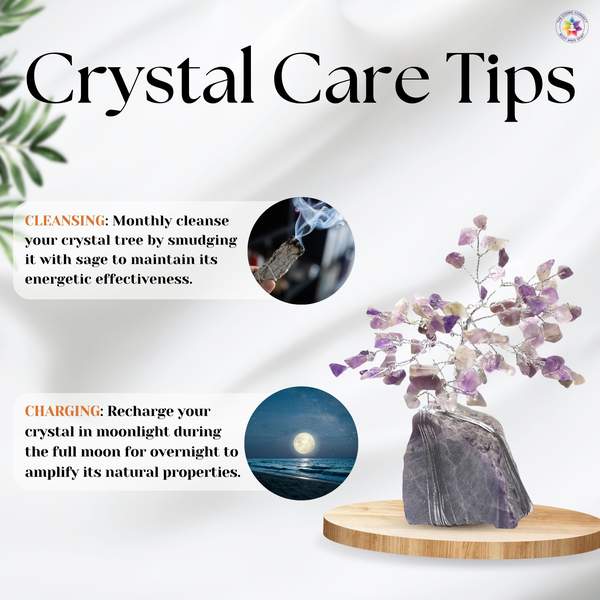 Amethyst Cluster Tree for Stress Relief, Intuition & Sleep Quality 6