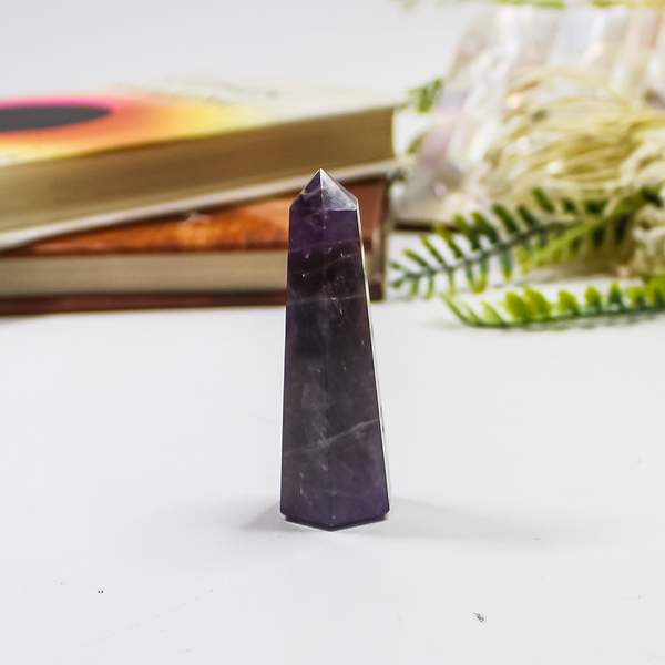 Amethyst Crystal Wand for Spiritual Growth & Emotional Healing