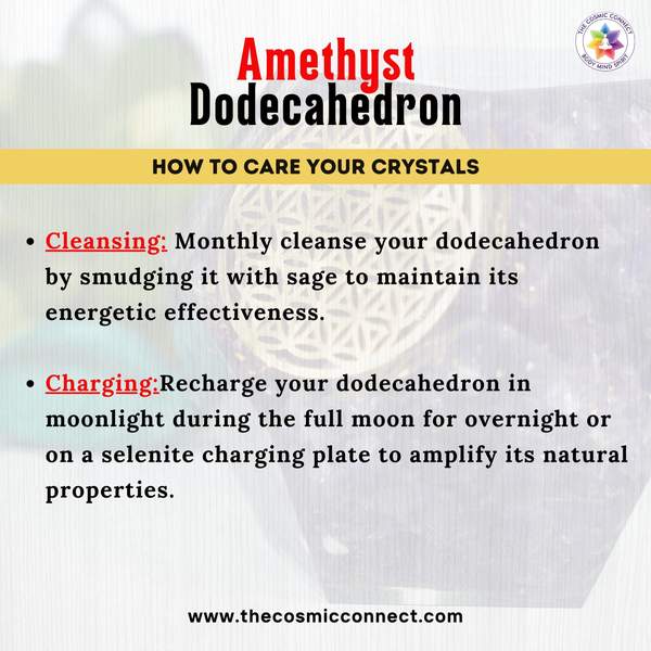 Amethyst Orgone Dodecahedron Unlock Higher Consciousness & Inner Peace 4