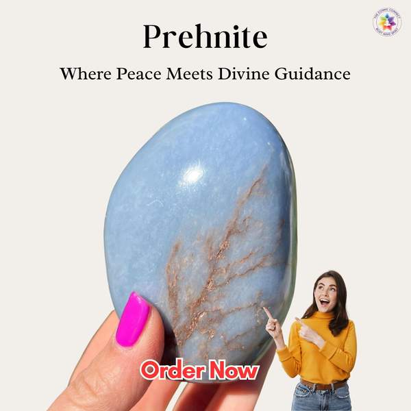 Angelite Crystal Angel for Spiritual Calmness and Protection 11
