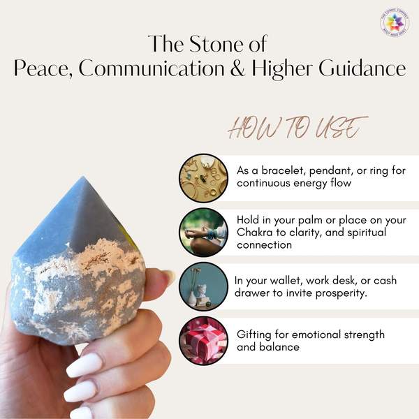 Angelite Crystal Angel for Spiritual Calmness and Protection 7