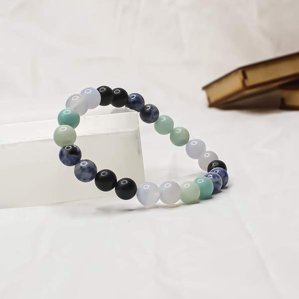 Anxiety Relief Therapy Bracelet for Harness the Power of Natural Crystal Healing