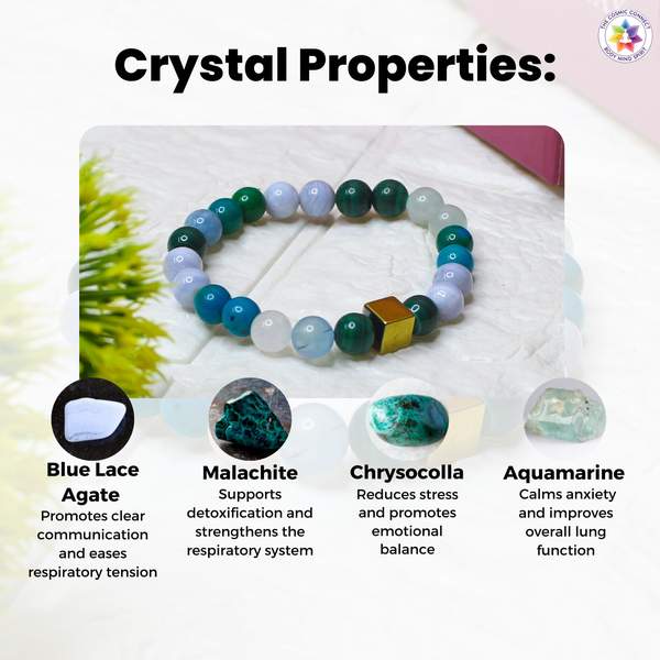 Asthma Therapy Bracelet for Better Breathing, and Stress Relief 5