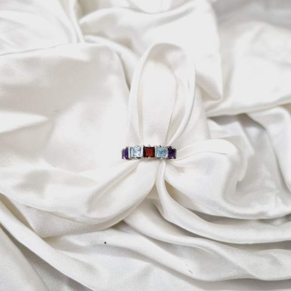 Balance, Protection & Spiritual Growth Silver Ring