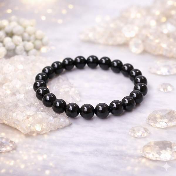 Black Obsidian Bracelet - Protection & Grounding Energy