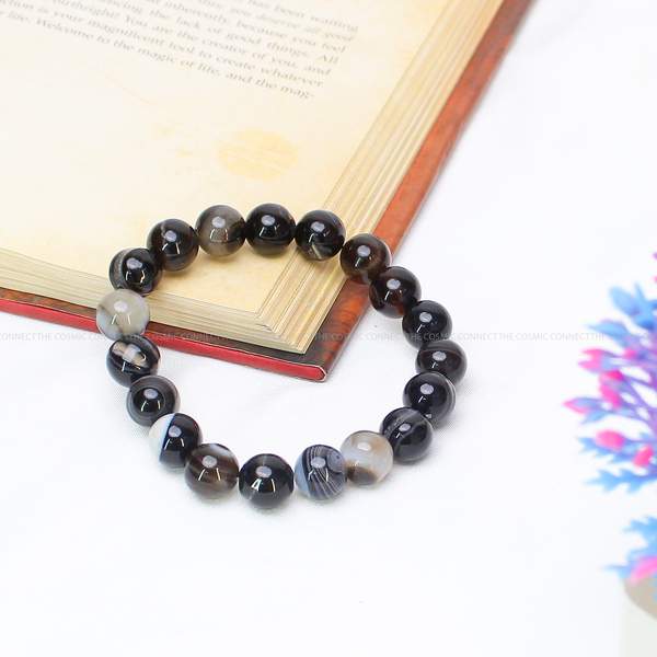 Black Sulemani Hakik Healing Bracelet - Protection & Grounding 2
