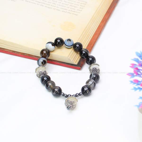 Black Sulemani Hakik Healing Bracelet - Protection & Grounding 4