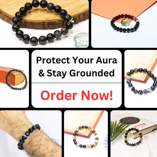 Black Sulemani Hakik Healing Bracelet - Protection 4