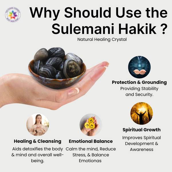 Black Sulemani Hakik Healing Bracelet - Protection 2