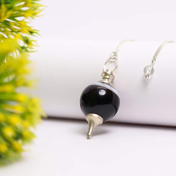 Black Sulemani Hakik Pendulum Dowser for Spiritual Growth