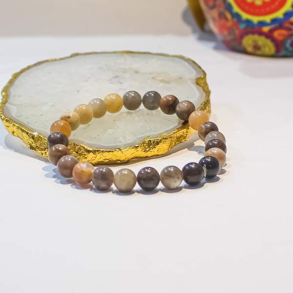 Black Sunstone Healing Bracelet - Boosts Confidence & Dispels Negativity 2