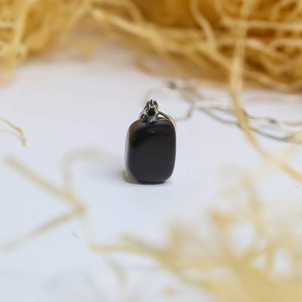 Black Tourmaline Crystal Pendant Ultimate Protection