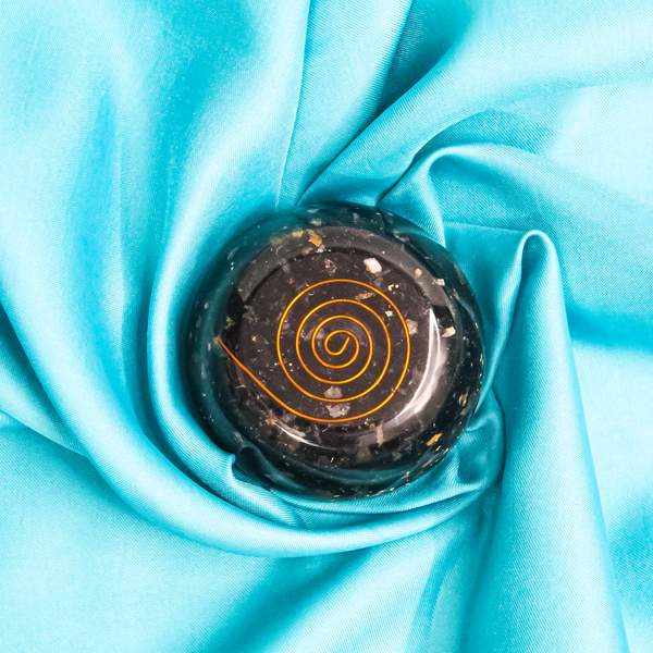 Black Tourmaline Orgone Paper Weight Shield Your Space from Negativity