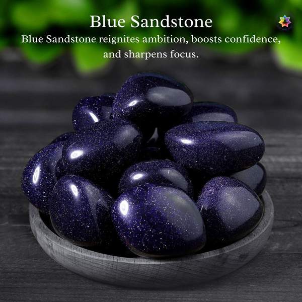 Blue Sandstone Crystal Angel for Spiritual Growth 3