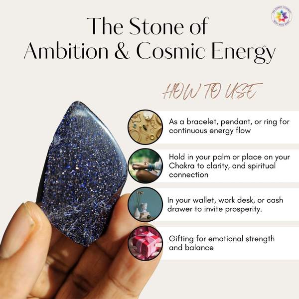 Blue Sandstone Crystal Angel for Spiritual Growth 7