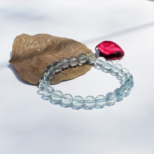 Blue Sapphire Healing Bracelet - Boosts Intuition & Promotes Calmness 2