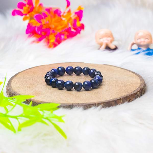 Blue Tiger Eye Healing Bracelet - Focus & Reduce Stress 7