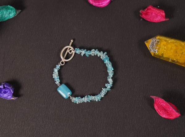 Blue Topaz Bracelet for Communication & Self Expression