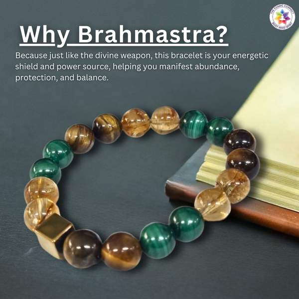 Brahmastra Bracelet for Protection, Confidence & Abundance | Reiki Charged 7