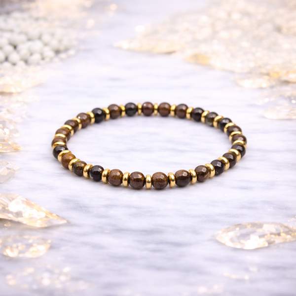 Bronzite Bracelet – Grounding, Protection, and Empowerment