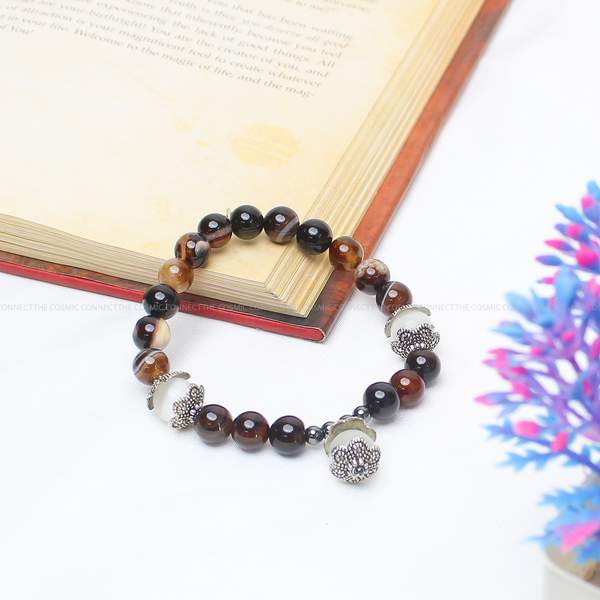Brown Sulemani Hakik Bracelet – Protection, Grounding, and Clarity 3