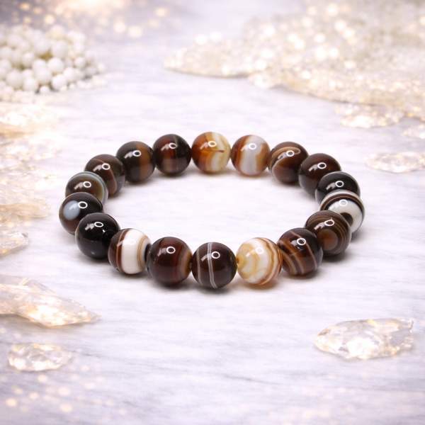 Brown Sulemani Hakik Bracelet – Protection, Grounding, and Clarity 4