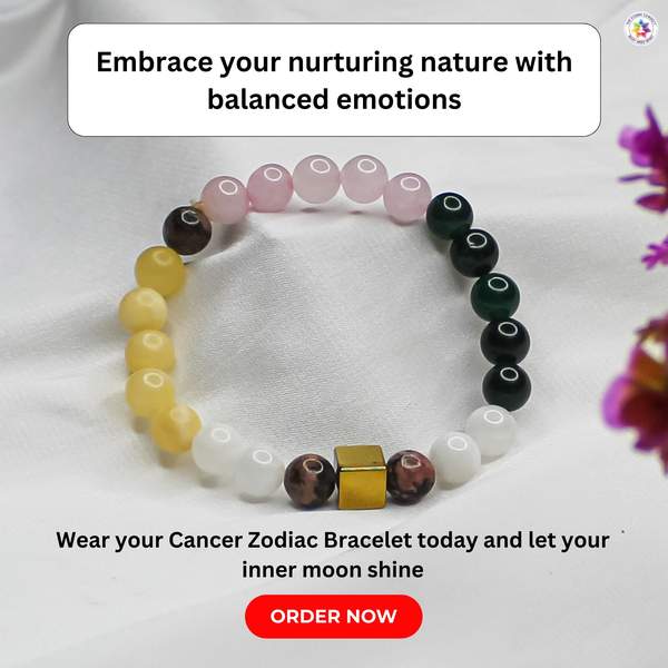 Cancer Zodiac Bracelet for Nurturing Energy & Emotional Balance 9