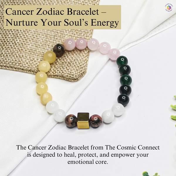 Cancer Zodiac Bracelet for Nurturing Energy & Emotional Balance 4