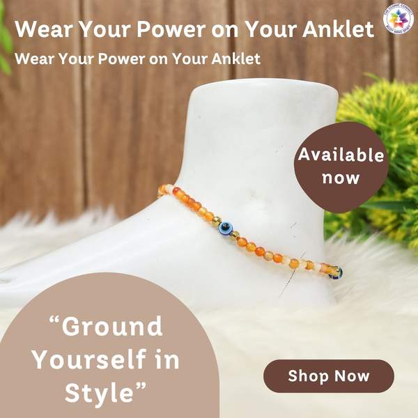 Carnelian Crystal Anklet for Boost Confidence & Ignite Passion 9