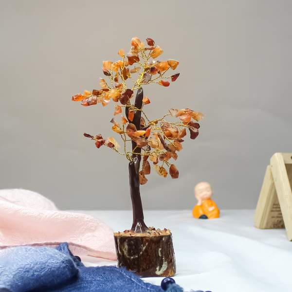 Carnelian Crystal Tree for Creativity, and Courage