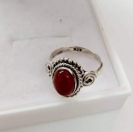 Carnelian Silver Ring Ignite Confidence, Passion & Vitality 2