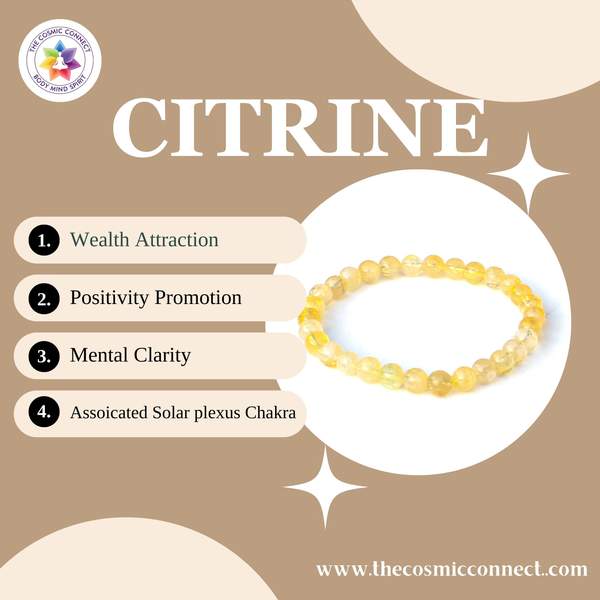 Citrine Bracelet - Wealth and Abundance Manifestation 2