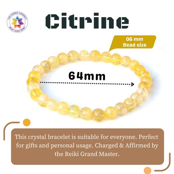 Citrine Bracelet - Wealth and Abundance Manifestation 3
