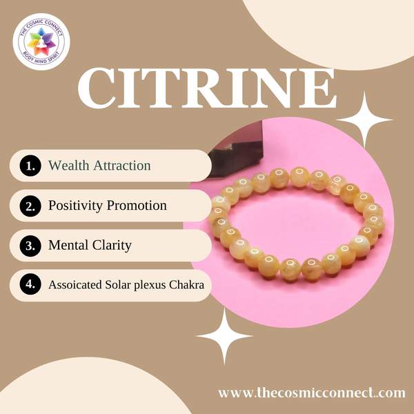 Citrine Bracelet - Wealth and Abundance Manifestation 6