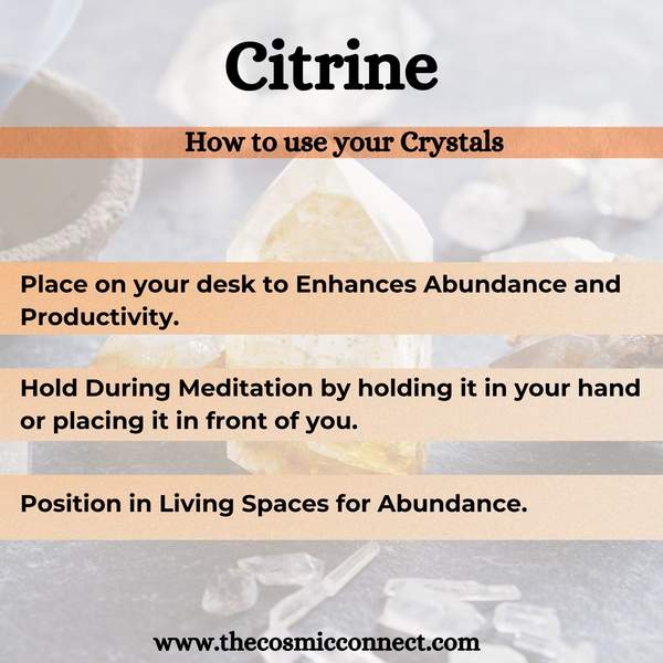 Citrine Orgone Paper Weight for Prosperity, Joy & Positive Energy 3