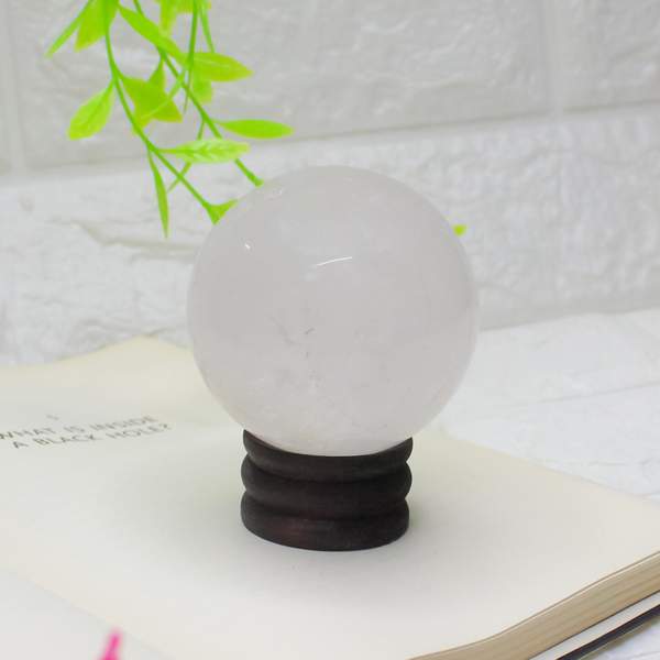 Clear Quartz Crystal Sphere Master Healer for Clarity, & Spiritual Growth