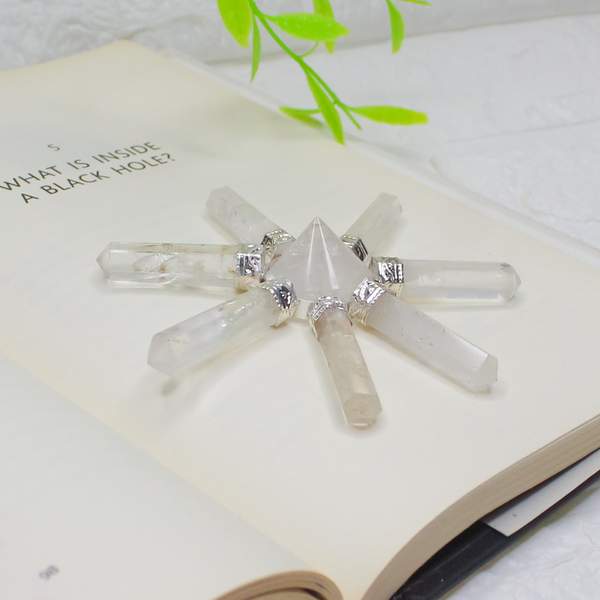 Clear Quartz Energy Generator for Healing and Transformation