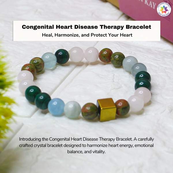 Congenital Heart Disease Therapy Bracelet for Heart Chakra 4