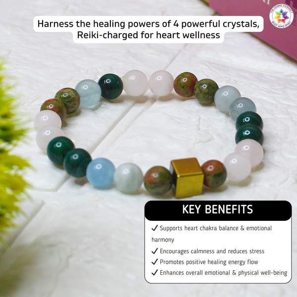Congenital Heart Disease Therapy Bracelet for Heart Chakra 6