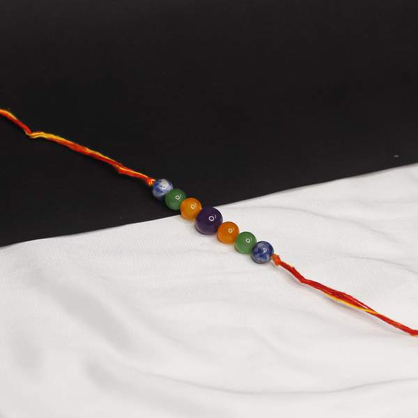 Crystal Healing Rakhi for Confidence, Clarity & Good Fortune Reiki-Charged