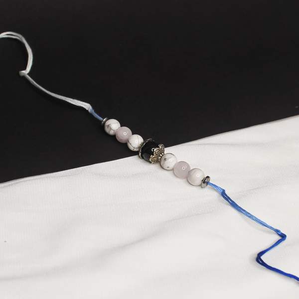 Crystal Rakhi for Emotional Healing, Calm & Reiki-Charged